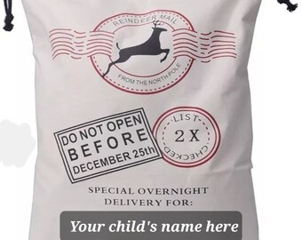 Personalized Santa Sack