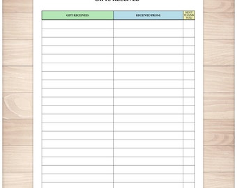 printable guest list rsvp