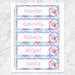 Printable Personalized Pig Bookmarks, Pink Blue Purple Plaid Pattern, Cute Animal-themed Reading ...