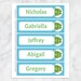 Printable Personalized Frog Bookmarks - BUNDLE Blue Pink and Green ...
