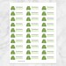 Printable Frog Book Labels - Green, Personalized 2 5/8" X 1" Labels ...
