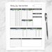 Printable Nanny Log - Daily Infant Care Sheet - Babysitter Caregiver Blue Green Boy Baby Care Tracking Page - PDF Instant Download 