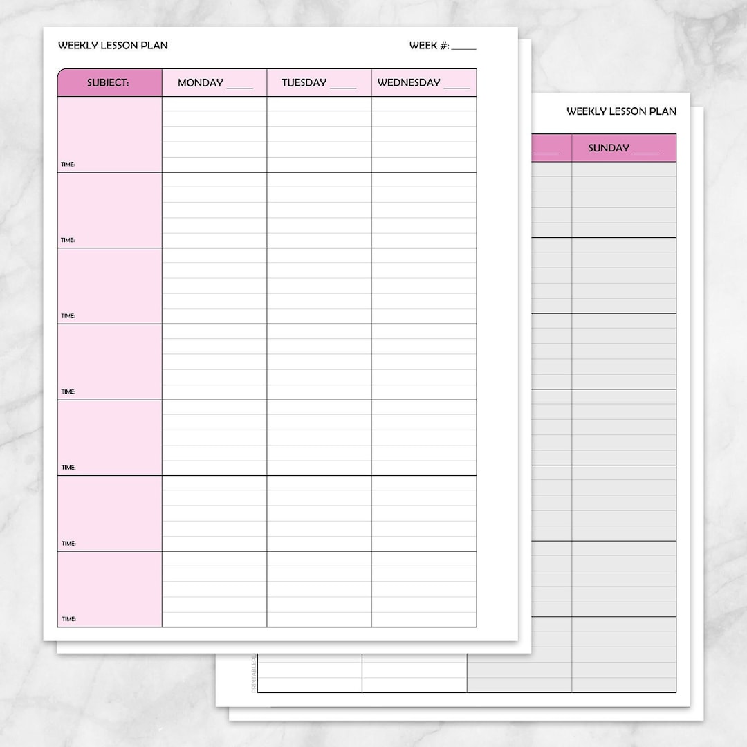printable-weekly-lesson-plan-for-teachers-pink-school-planner-pages