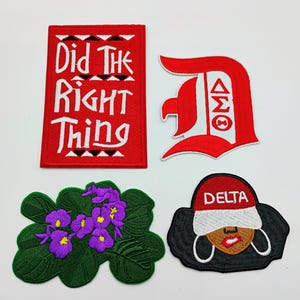 Detash - DST patches set of 4