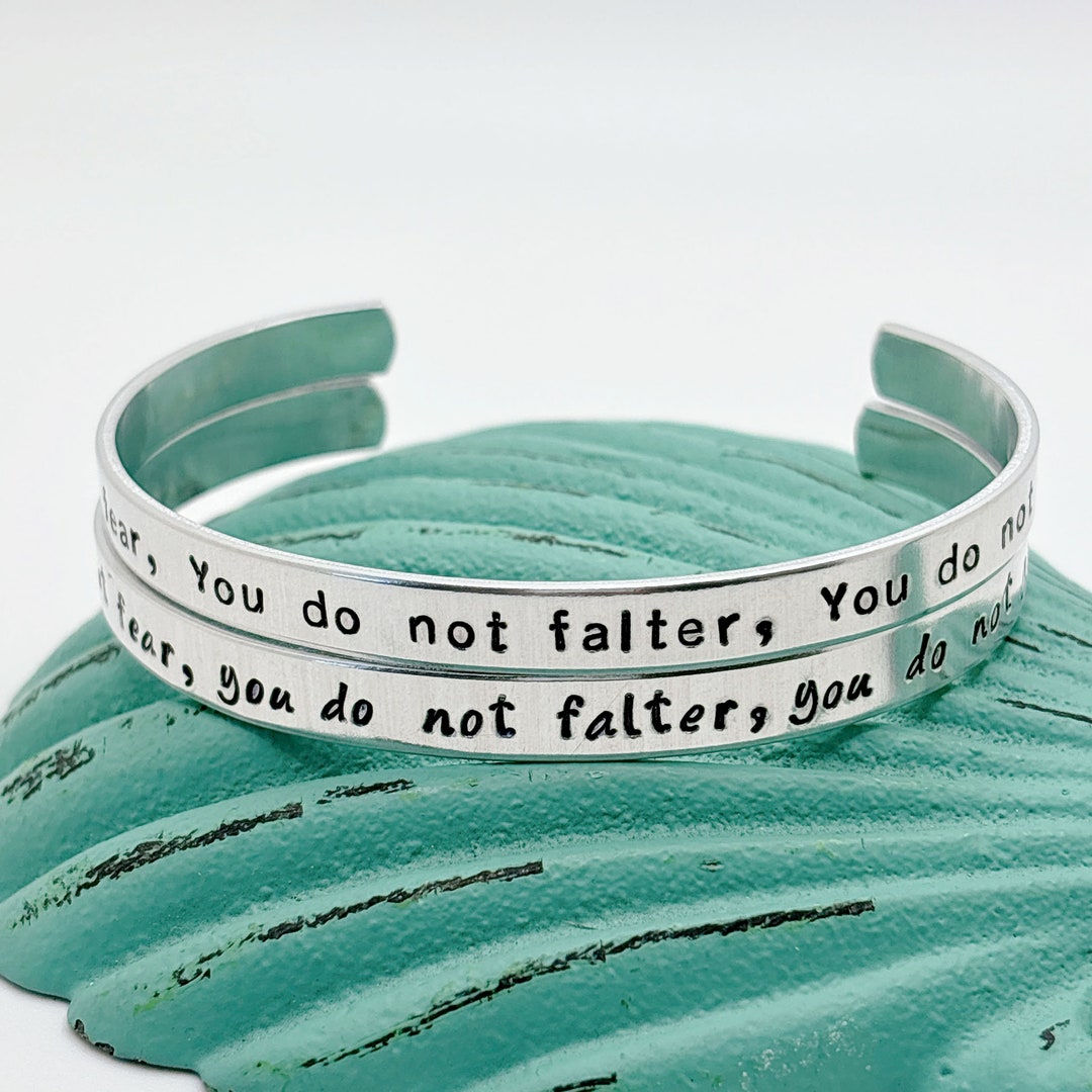 You Do Not Fear, You Do Not Falter, You Do Not Yield / Custom ...