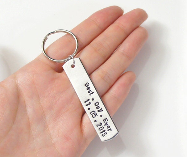 Best Day Ever Keychain. Personalized Gift. for Her for Him. - Etsy