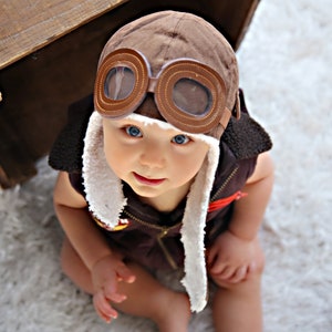 Kids Aviator Hat, Kids Pilot Hat, Children’s Aviator Hat, Children’s