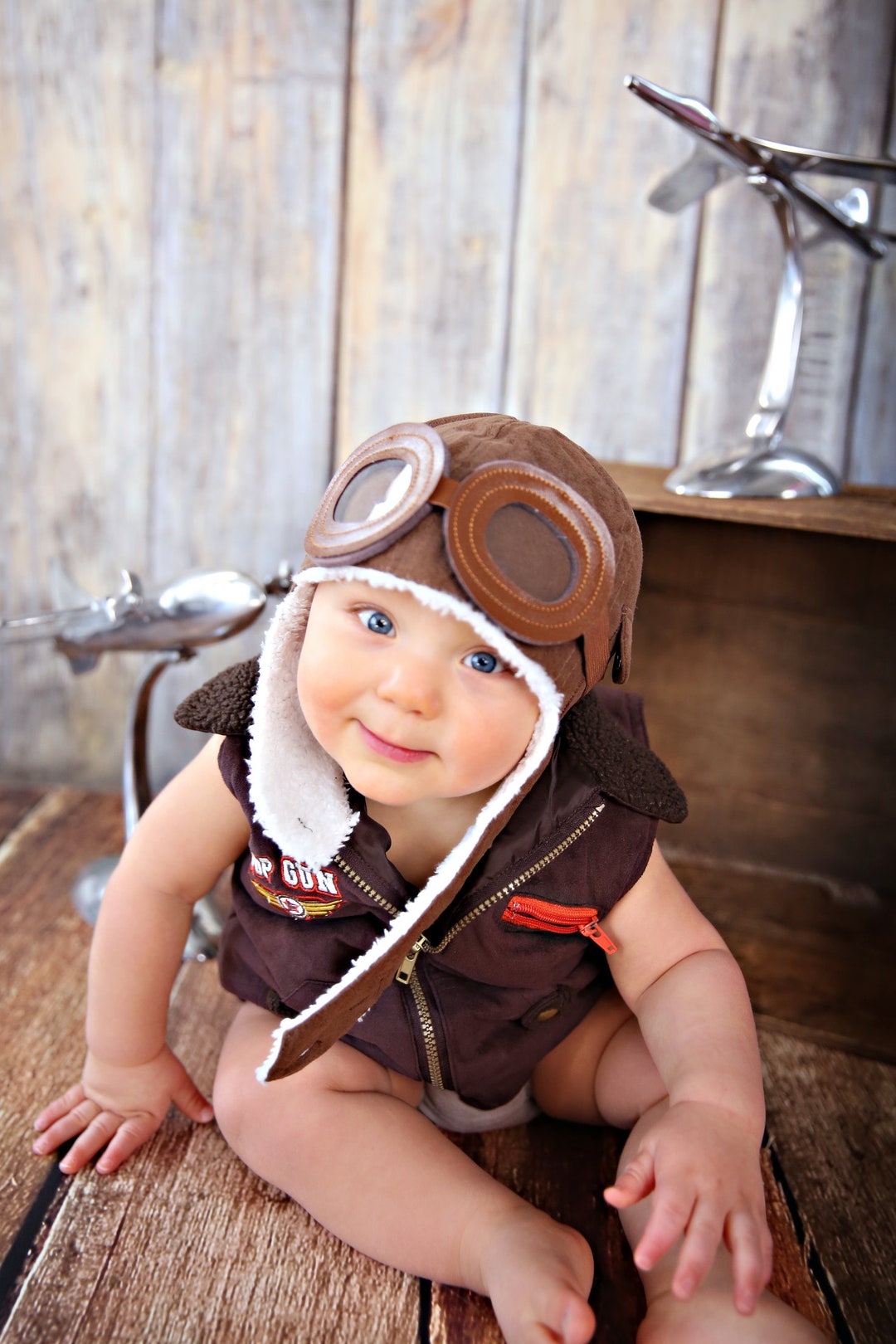 Kids Aviator Hat, Kids Pilot Hat, Children’s Aviator Hat, Children’s
