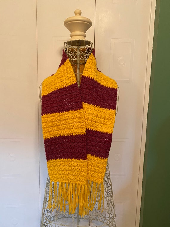 Maroon and gold store scarf