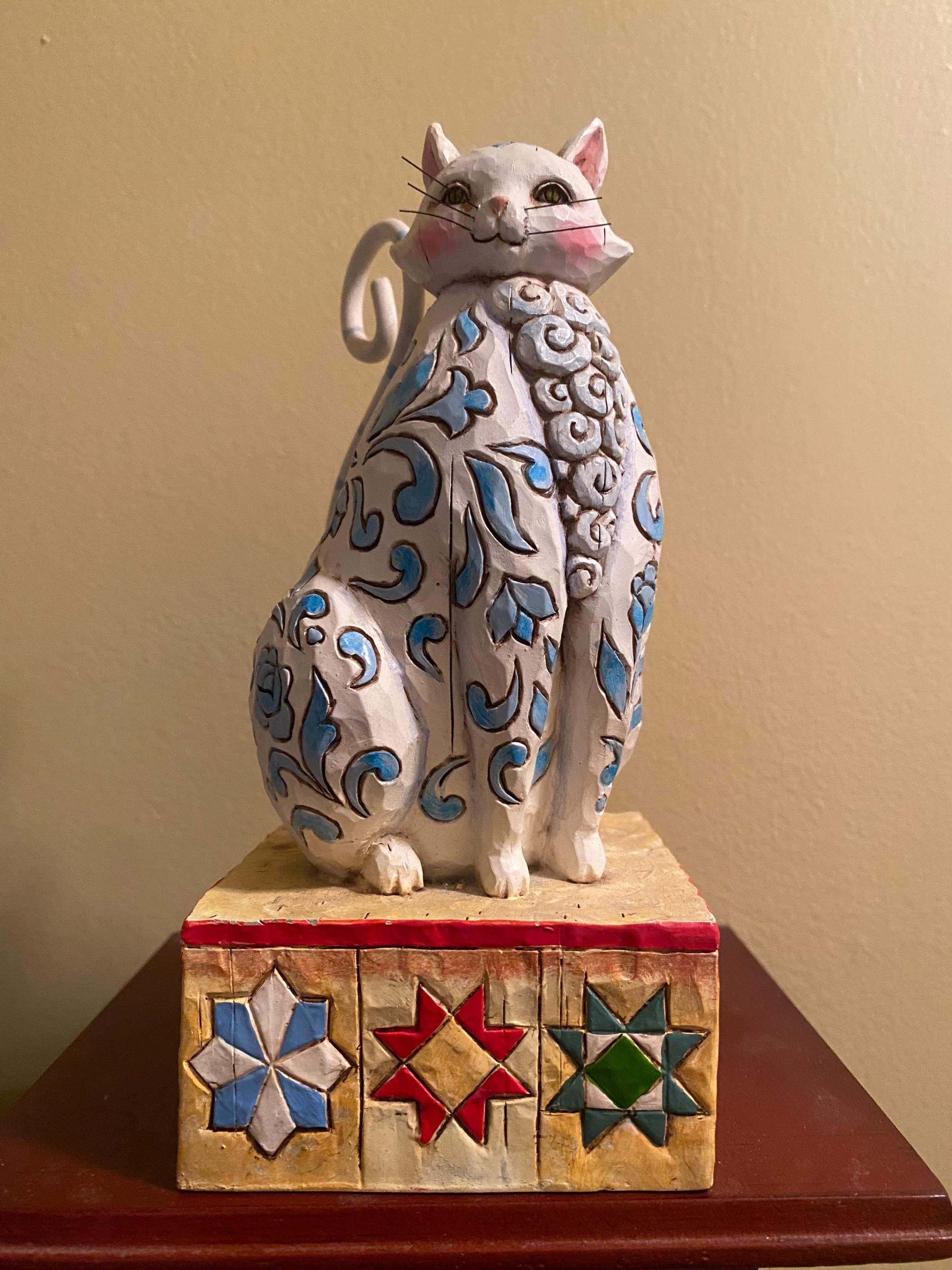 Sale❗️Jim Shore☆ Faithful Friend(Cat) Amazon.com: Enesco Jim Shore Heartwood Creek Christmas Cat