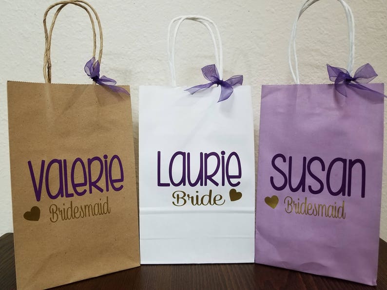 Personalized Gift Bags custom Name Gift Bag Custom Bags Etsy