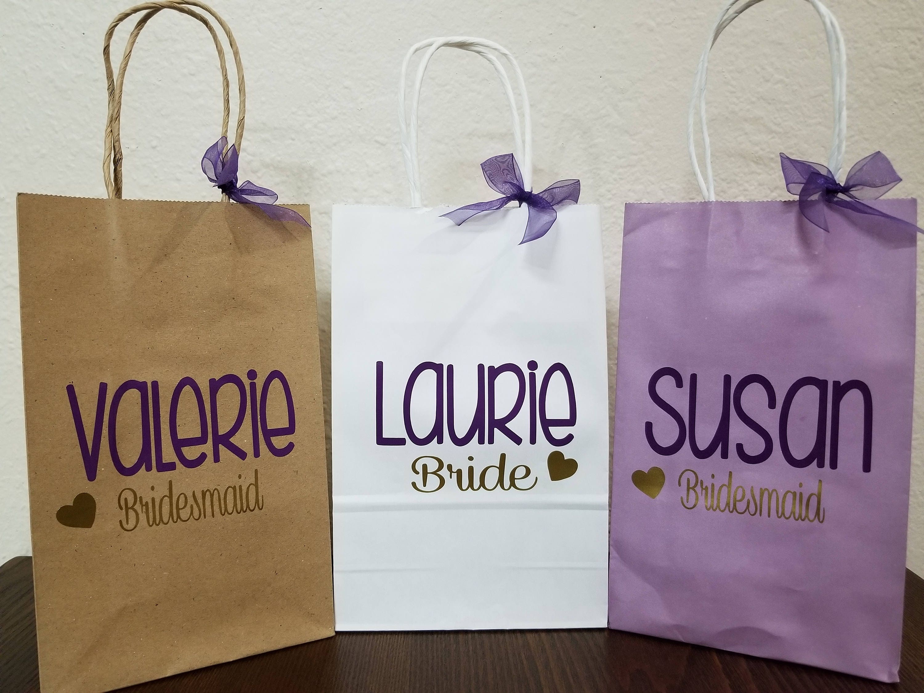 Personalized Gift Bags custom Name Gift Bag Custom Bags Etsy