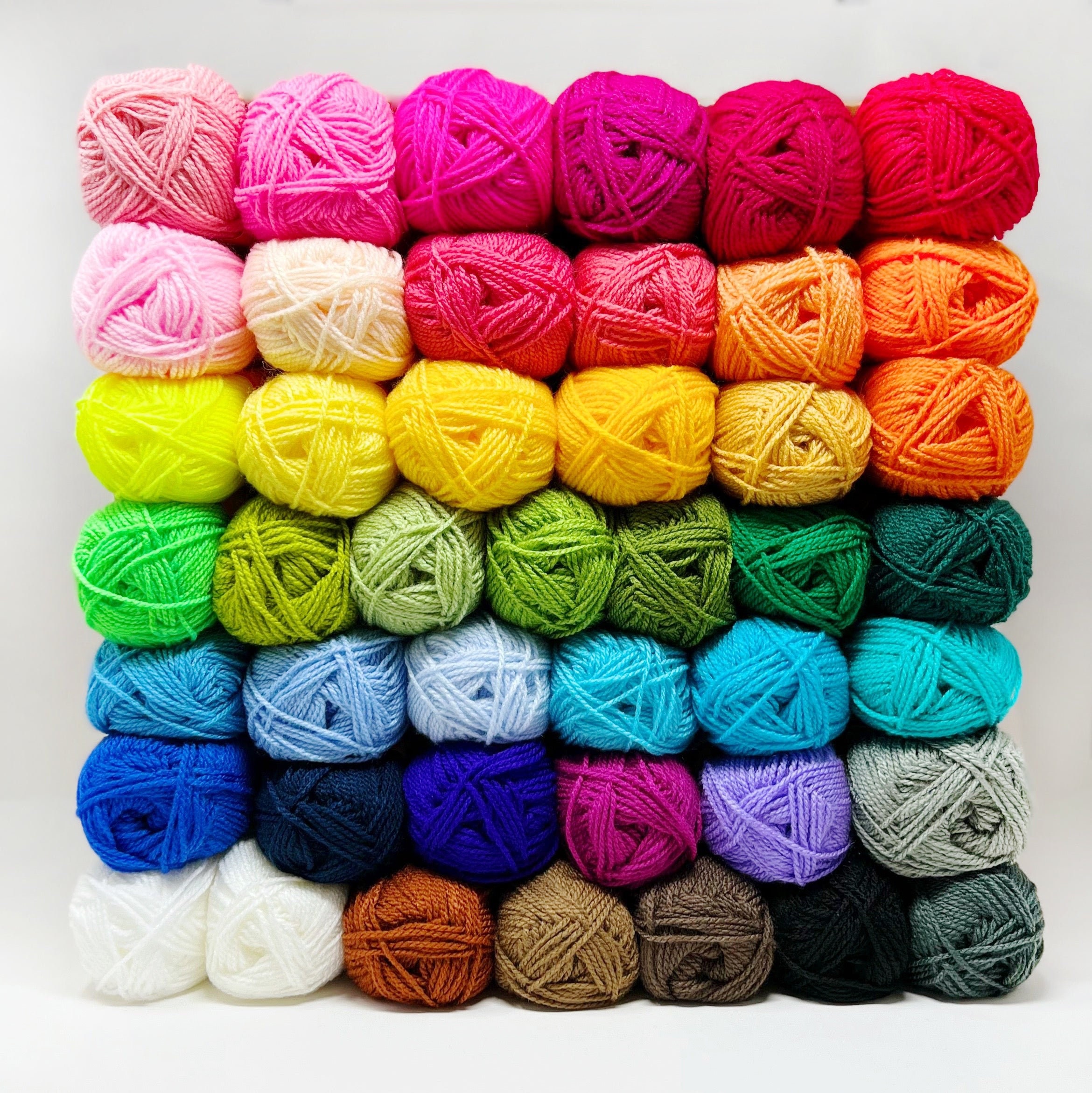 Colorful Yarn Pack Version 2, Punch Needle Yarn Pack, Omega Cryl, Acrylic  Yarn, Pastel Yarn Set, Pom Pom Yarns, Tassel Yarn Variety Pack 