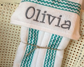 Infant Hooded Towel - Handmade personalized baby and toddler towel