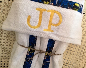 Hooded Baby Towel - Handmade personalized baby and toddler towel