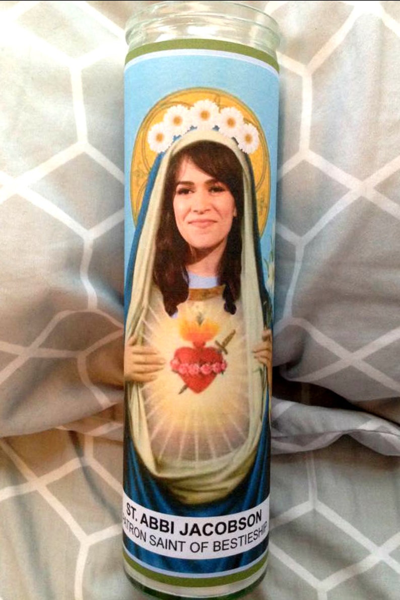 St. Lana Del Rey Digital Art Print Prayer Candle Label Gag Etsy