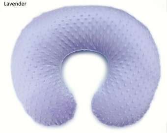 Funda para almohada de lactancia / Funda para almohada de lactancia / Tela Minky / Varios colores