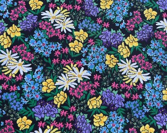 Various Patterns of Flowers - 100% Cotton Fabric by The Yard for Sewing, Quilting, DIY Crafts - 42" Wide