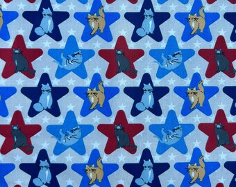 Cat Patterns - 100% Cotton Fabric by The Yard for Sewing, Quilting, DIY Crafts - 42" Wide