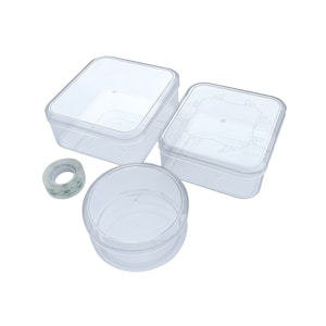 Paquete de 50 cajas pequeñas de embutidos con tapas transparentes, mini  caja de embutidos de papel To Go, recipientes de alimentos desechables,  cajas