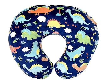 Nursing Pillow Cover, Breastfeeding Pillow Cover, Highly Water Resistant Minky Fabric - Imported (Multiple Colors)