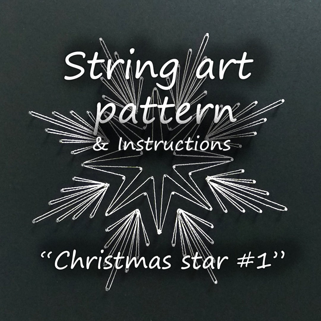 String Art Pattern & Instructions 