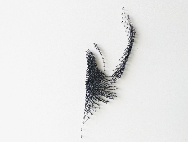 String Art innocence Face String Art Portrait Etsy