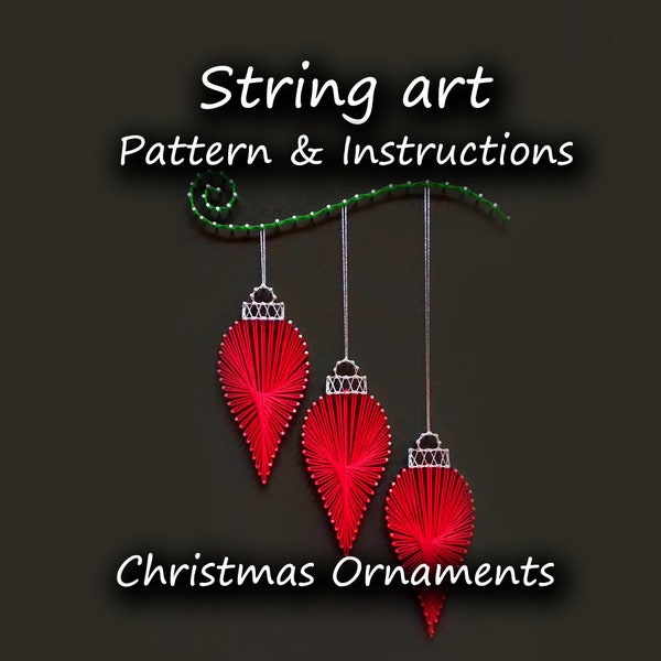 Christmas String Etsy