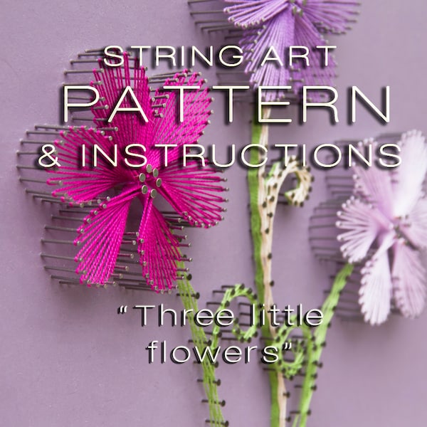 String Art Jewelry Etsy