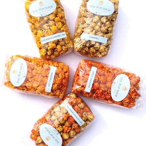 The Pop Shop- Gourmet Popcorn 4 Savory Flavors Pack