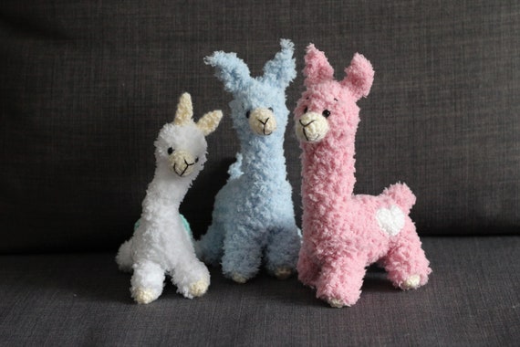 fluffy llama toy