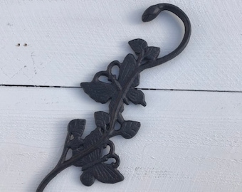 Butterfly hooks plant hanger for the garden and patio.