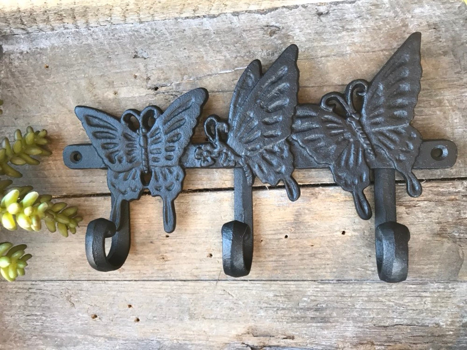 Monarch Butterfly Wall Hooks Etsy Denmark