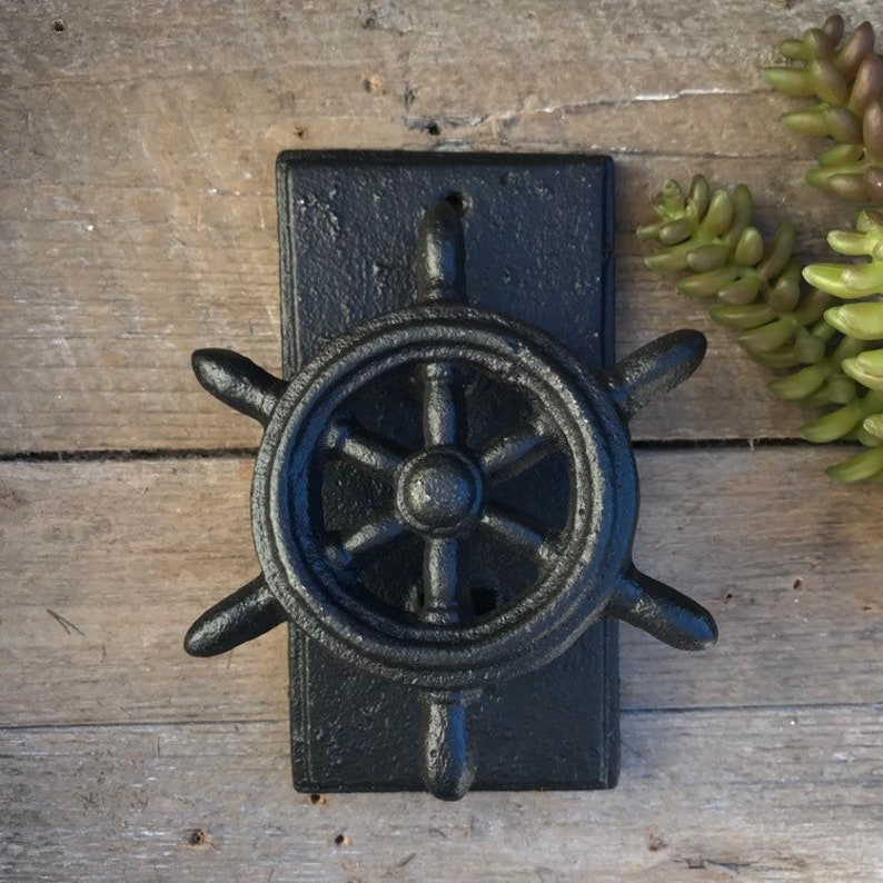 Nautical home door knocker. Perfect for a sailor or beach Etsy