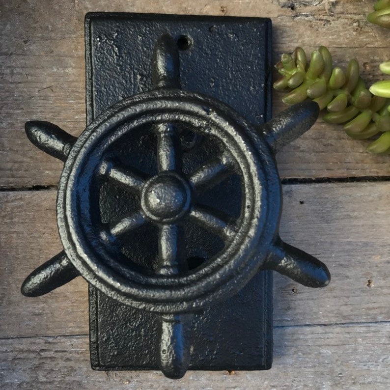 Nautical home door knocker. Perfect for a sailor or beach Etsy