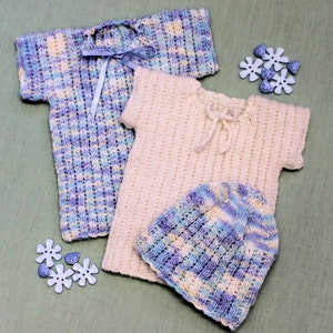 BABY SINGLET - and - BEANIE - No 2301, 4 ply, pdf knitting pattern, baby beanie, baby singlet, ribbed baby hat knitting pattern, 0 - 6 month