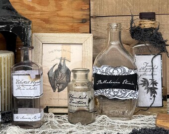 ハロウィン薬局ラベルセット2 - デジタルセット