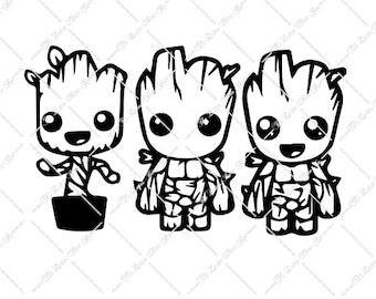 26 Printable Groot Pictures for Digital Download. Original Art - Etsy