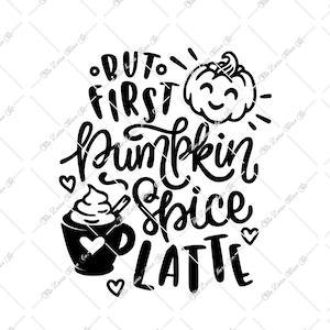 Pumpkin Spice Latte Digital Download