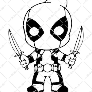 Baby Deadpool Digital Download
