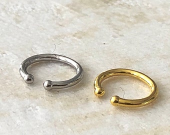 Blythe- ear cuff, earrings cuff no piercing, gold earrings, silver earrings, tiny earrings, gold cuff, silver cuff.