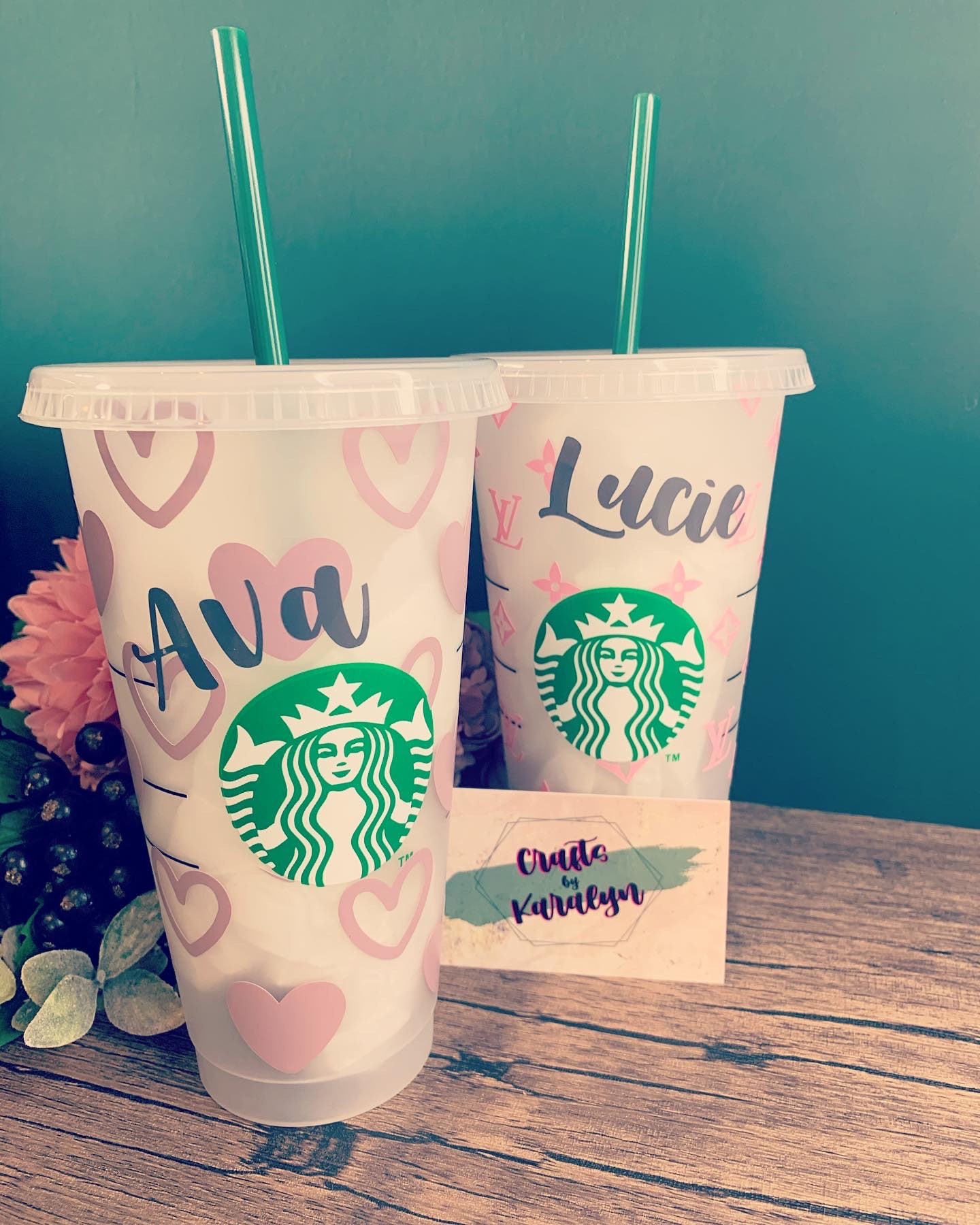 Mystery Starbucks Cold Cup Design Etsy UK