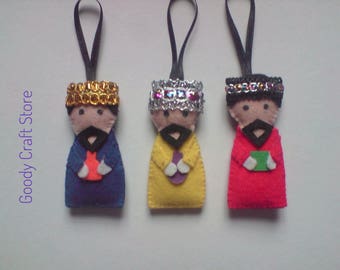Felt christmas ornaments  Etsy