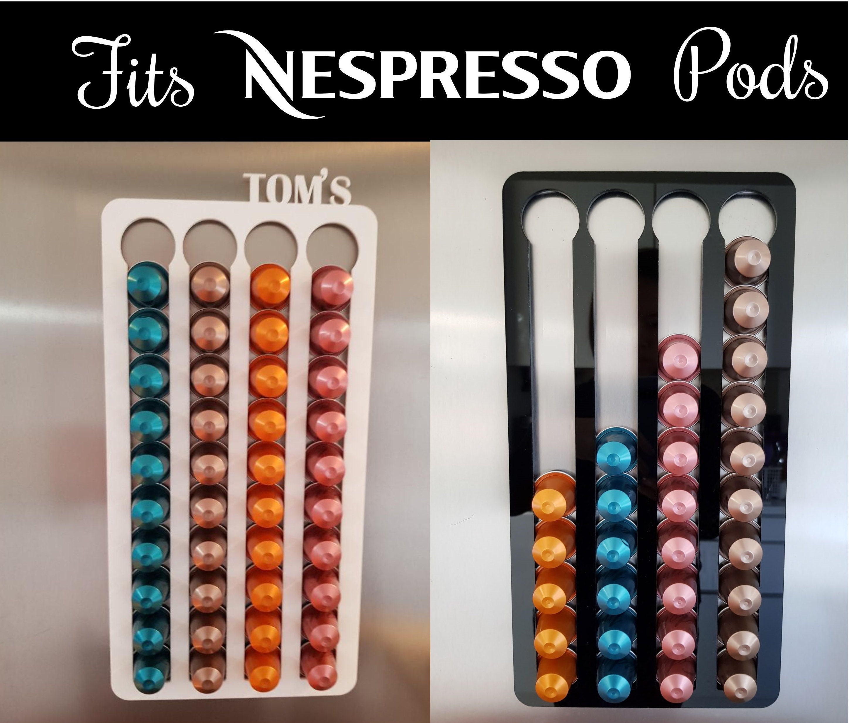 Nespresso ORIGIN Coffee Capsule Holder Pot Rack Dispenser | Etsy