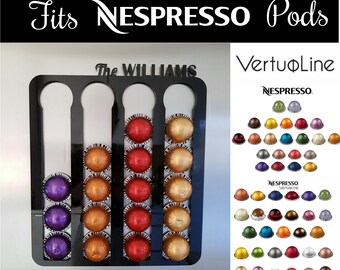 Black Nespresso VERTUO Coffee Capsule 