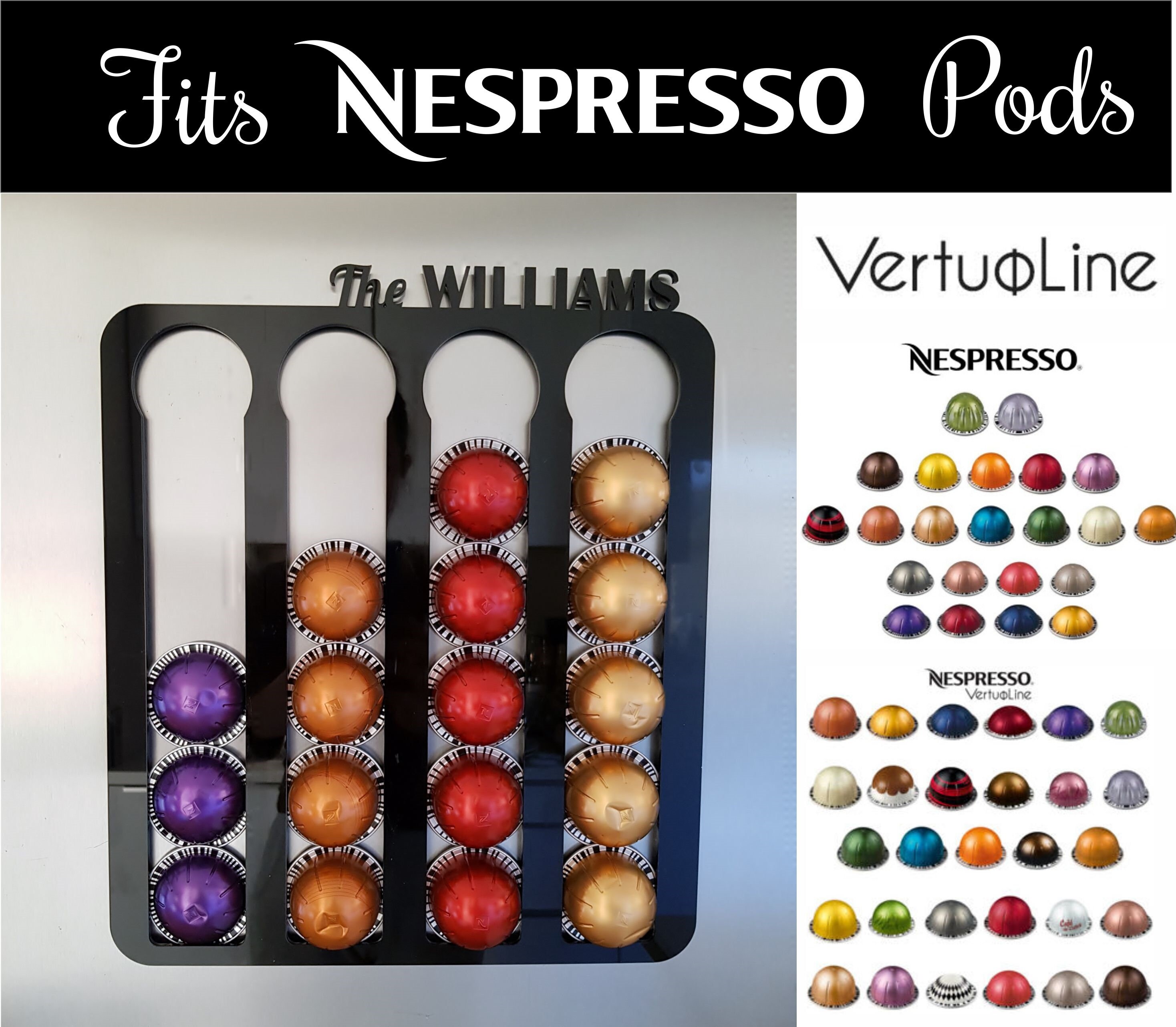 nespresso vertuo pod holders