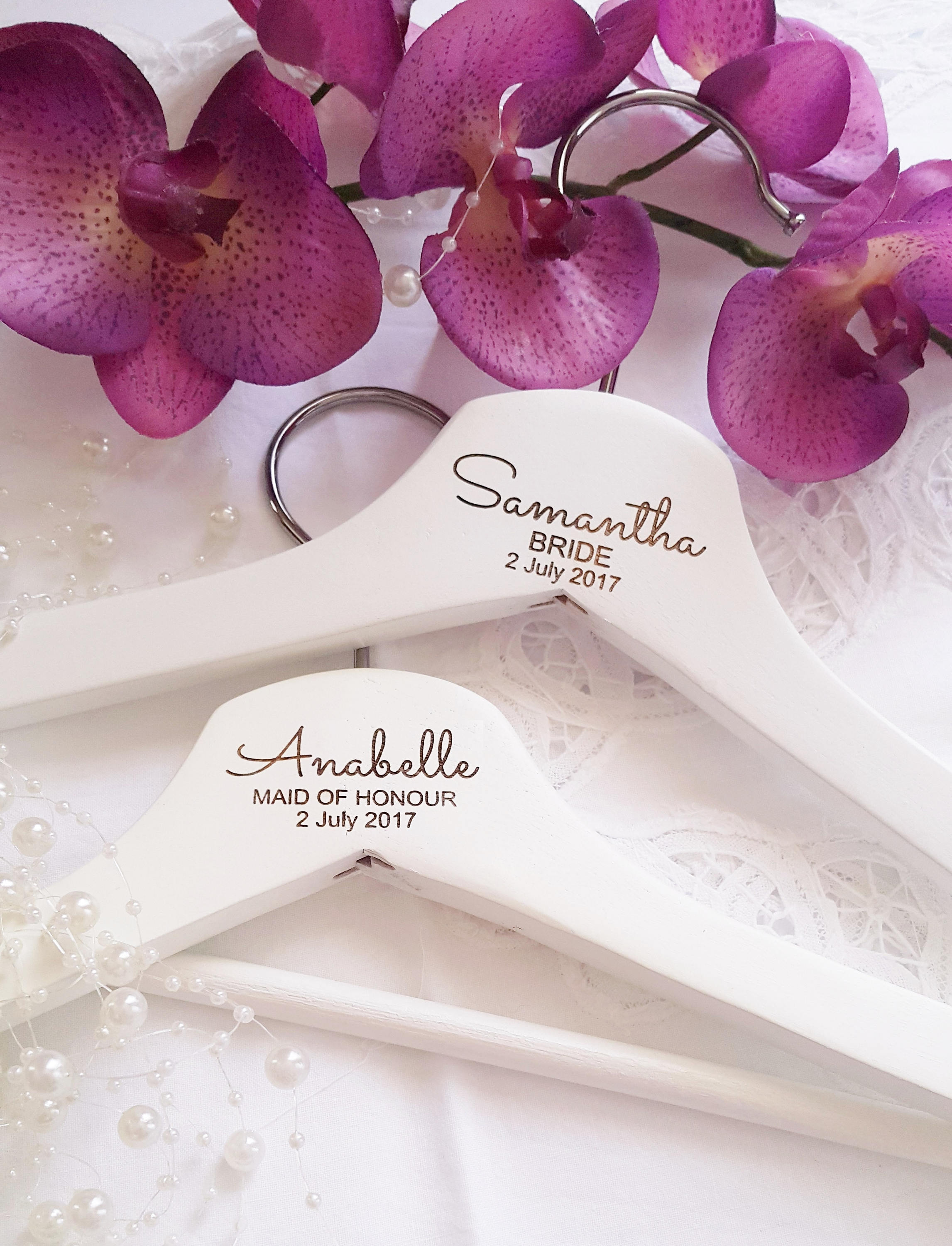 Wedding Coat Hangers Personalised Hangers Laser Engraved Etsy Australia