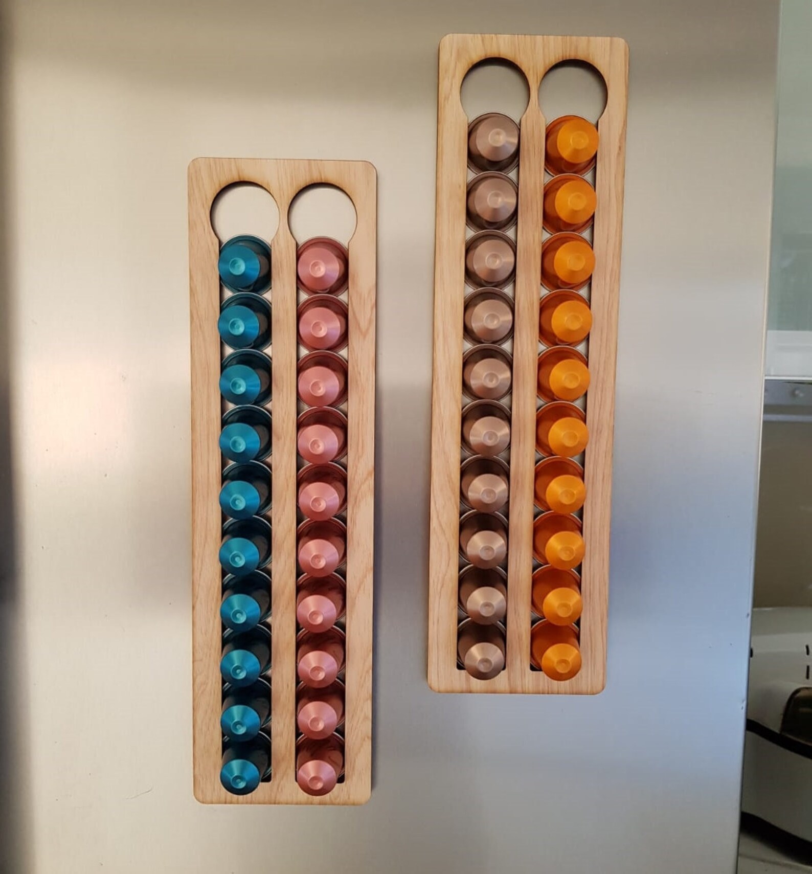 Wooden Nespresso Origin Coffee Capsule Holder Pot Rack Etsy Australia