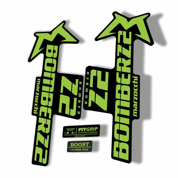 Bertozzi Racing Stickers Marzocchi Bomber Z2 Decal - Etsy