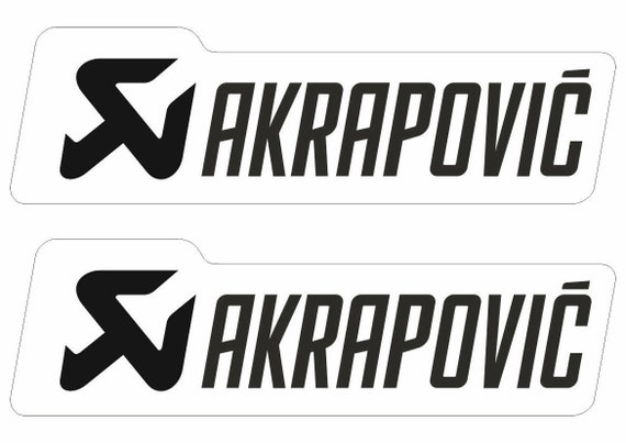 Akrapovic-Metallic-Aufkleber